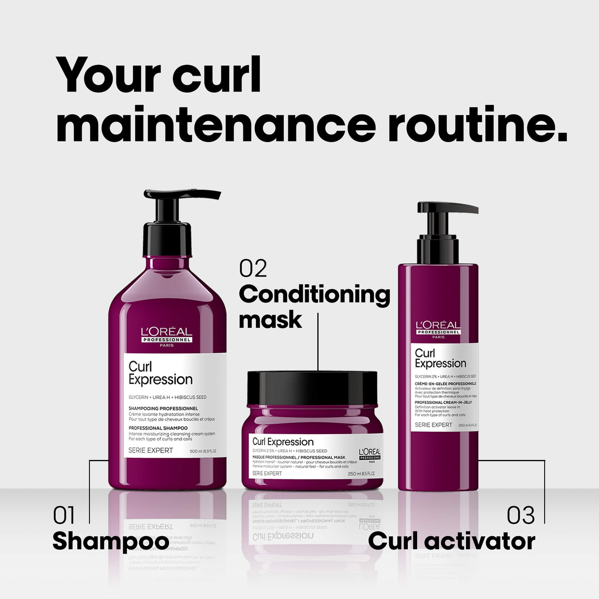 Curl Expression Moisturizing Shampoo - L'Oréal Professionnel, image size:1920x1920