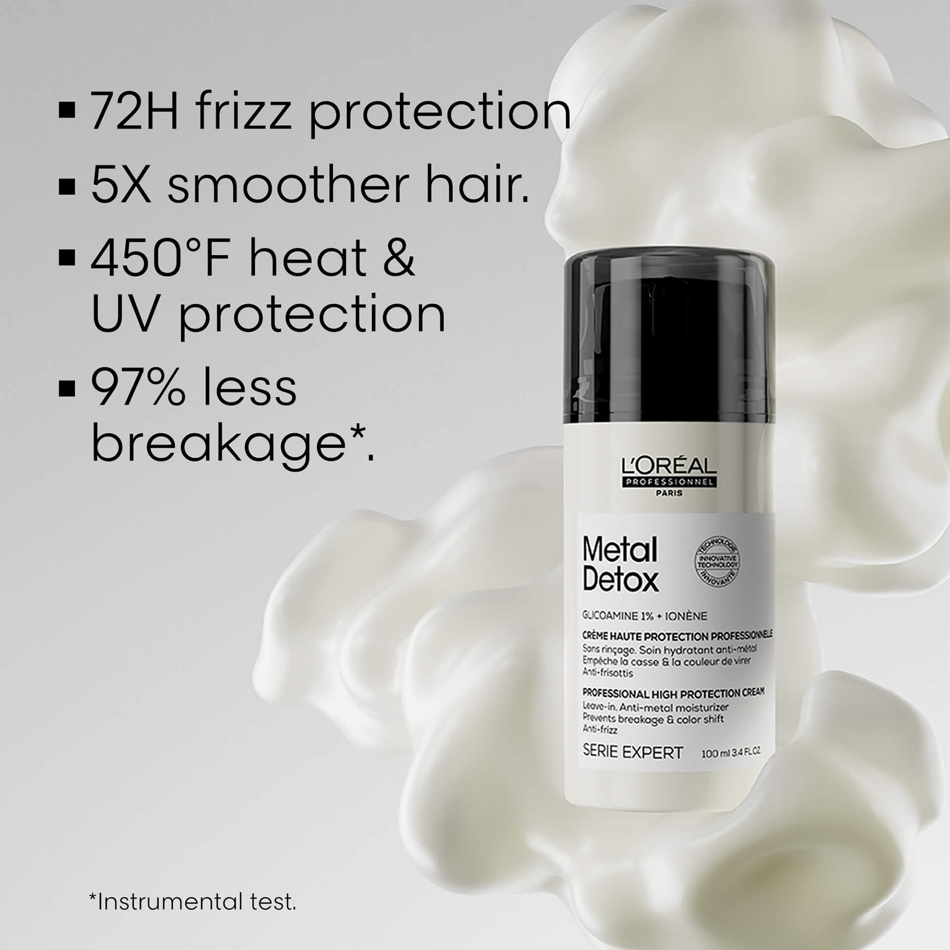 Metal Detox Leave-In Styling Cream - L'Oréal Professionnel