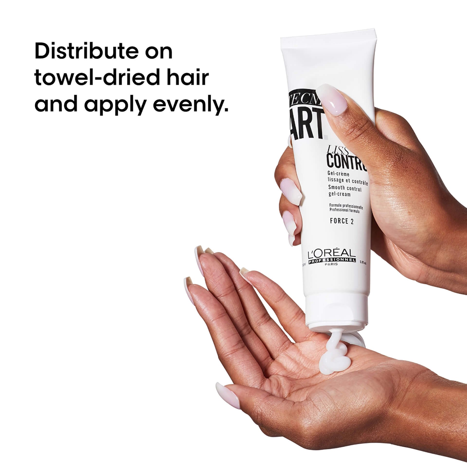 Loreal hair polishing cream top