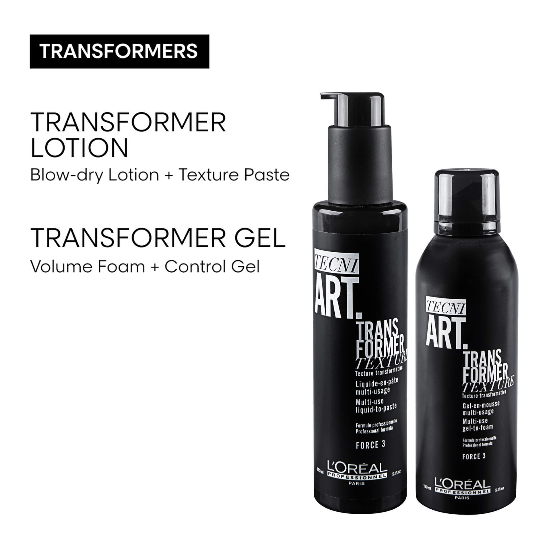 L'Oréal Professionnel Tecni Art Transformer Texture Multi-Use Liquid to Paste L'Oréal Professionnel Tecni Art Transformer Texture Multi-Use Liquid to Paste